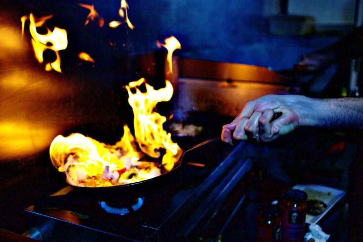 Πιπεριές στο τηγάνι