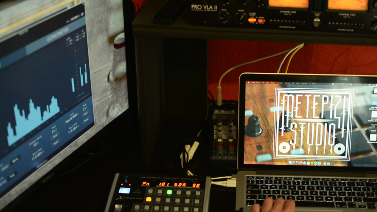 Η ηχογράφηση του ραδιοφωνικού έργου «Τη χρονιά του Υδροχόου» έγινε στο Μετερίζι Studio