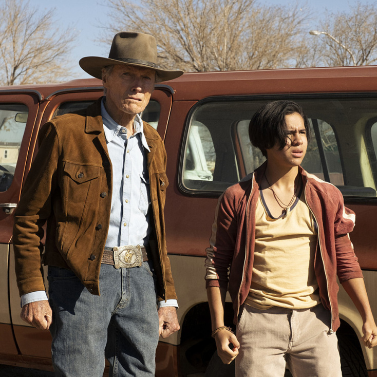 Clint Eastwood και Eduardo Minett στην ταινία Cry Macho