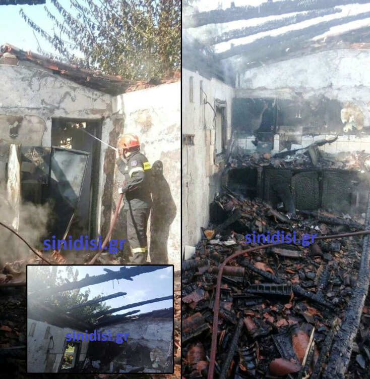Μεσολόγγι: Νεκρή ηλικιωμένη σε φλεγόμενη κατοικία