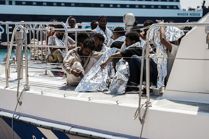 Εντοπίστηκε σκάφος με μετανάστες ανοιχτά της Λέσβου