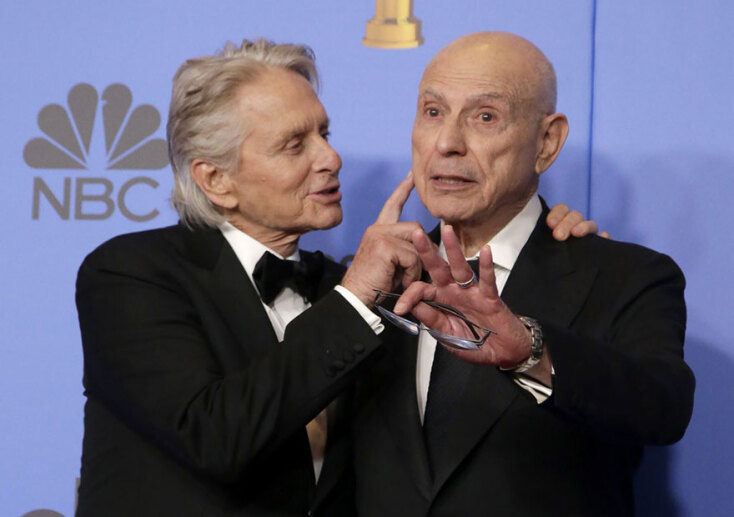 Μάικλ Ντάγκλας και Άλαν Άρκιν