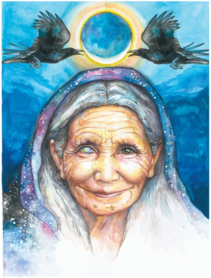 Πίνακας "La Bruja" της Michelle © Michelle