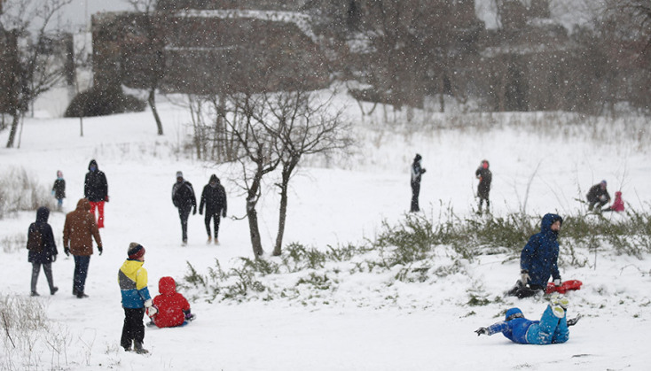 Θεσσαλονίκη - Χιονόπτωση 