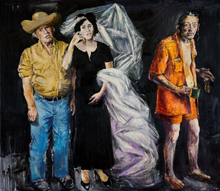 Πίνακας ζωγραφικής του Μιχάλη Μαδένη