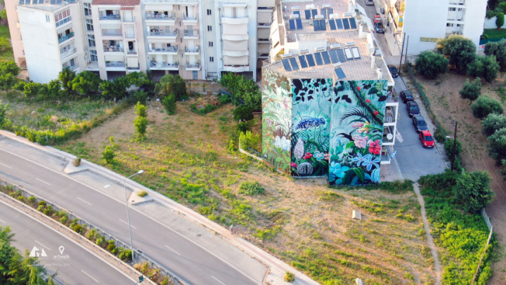 Ο Mike Makatron στο ArtWalk 