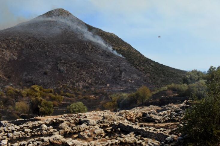 Φωτιά στις Μυκήνες 