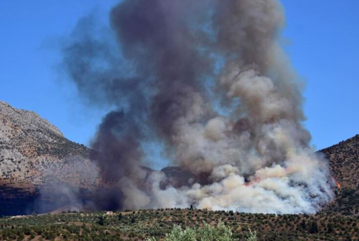 Φωτιά στις Μυκήνες 