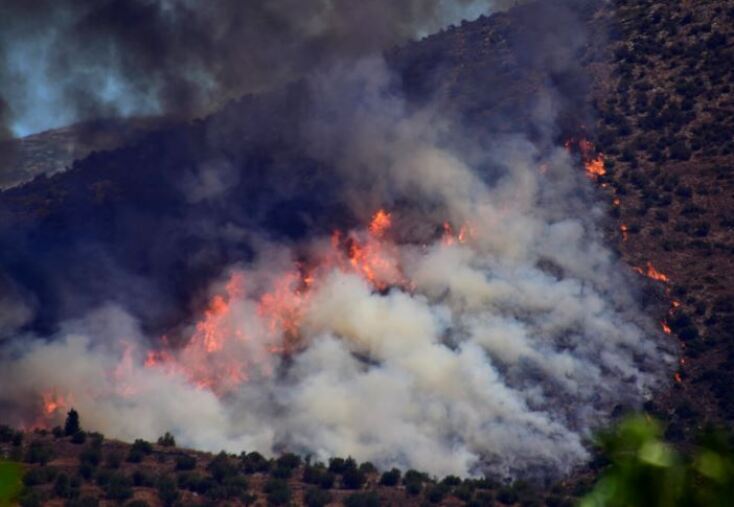 Φωτιά στις Μυκήνες 