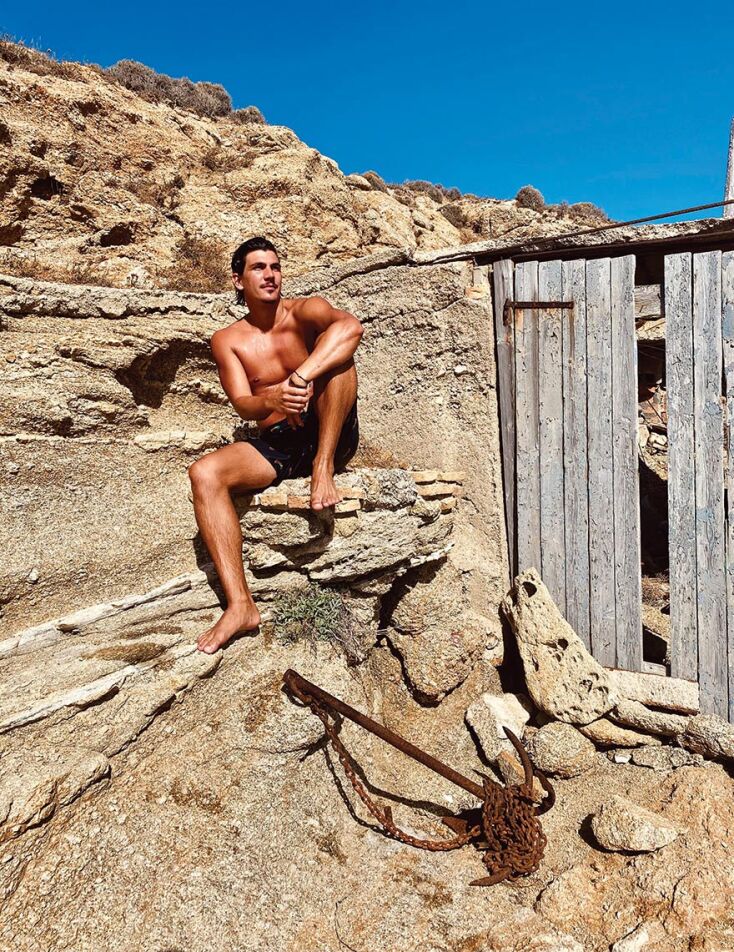 Ο Παύλος Γαλακτερός (τεχνικός ήχου και φωτισμού)