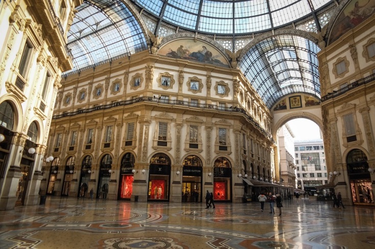 Ο κορωνοϊός πλήττει τις αγορές του Μιλάνου