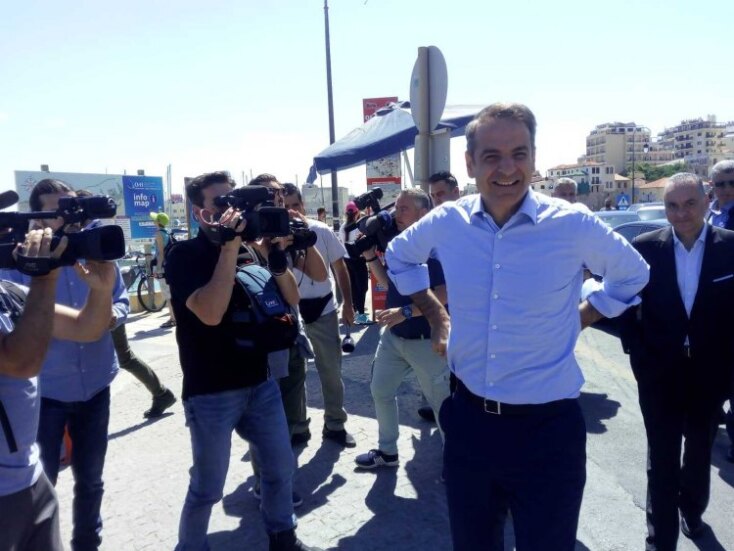 Στο Ηράκλειο ο Κυριάκος Μητσοτάκης  