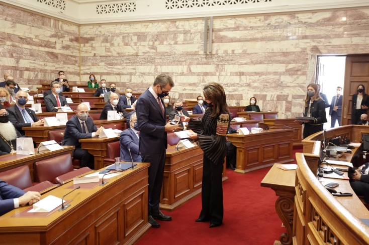 Κυριάκος Μητσοτάκης - Γιάννα Αγγελοπούλου Δασκαλάκη   