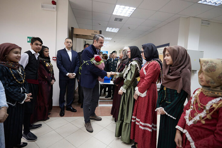 Επίσκεψη Κυριάκου Μητσοτάκη στην Κάσο