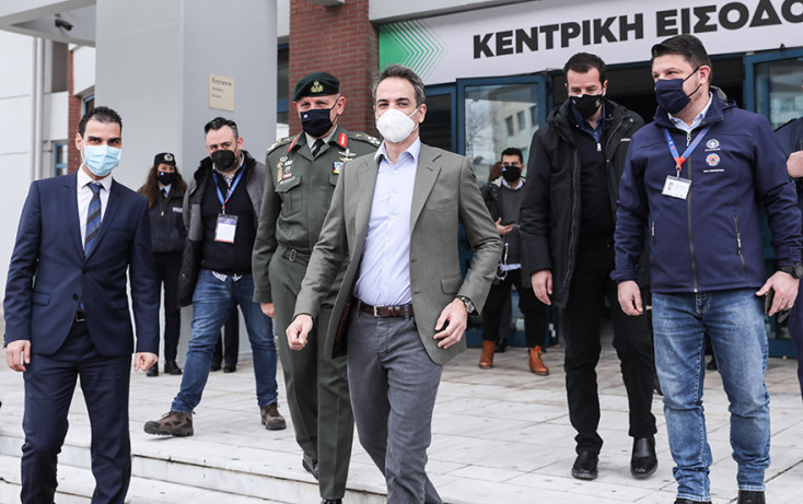 ΕΠΙΣΚΕΨΗ ΤΟΥ ΠΡΩΘΥΠΟΥΡΓΟΥ ΚΥΡ. ΜΗΤΣΟΤΑΚΗ ΣΤΟ MEGA ΕΜΒΟΛΙΑΣΤΙΚΟ ΚΕΝΤΡΟ ΣΤΟ ΜΑΡΟΥΣΙ 