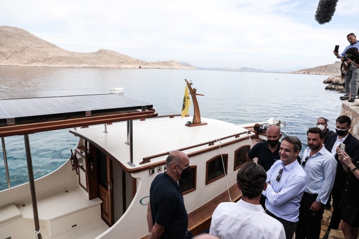 Επίσκεψη του πρωθυπουργού, Κυριάκου Μητσοτάκη, στη Χάλκη