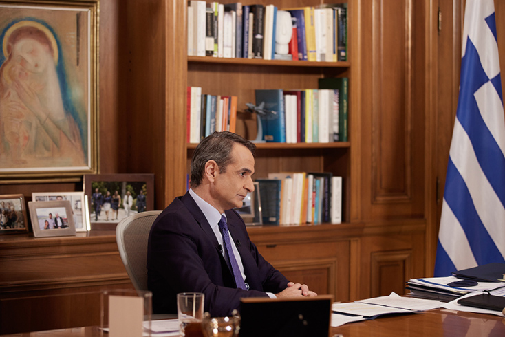 Συνέντευξη του Κυριάκου Μητσοτάκη στον ΣΚΑΪ και τον δημοσιογράφο Γιώργο Αυτιά