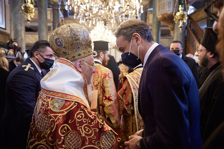 Ο Κυριάκος Μητσοτάκης και ο Οικουμενικός Πατριάρχης