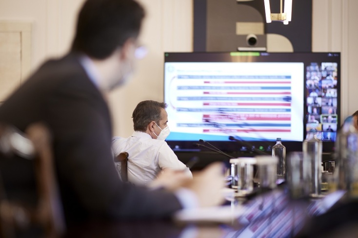 Συνεδρίασε το Υπουργικό Συμβούλιο υπό την προεδρία του πρωθυπουργού Κυριάκου Μητσοτάκη