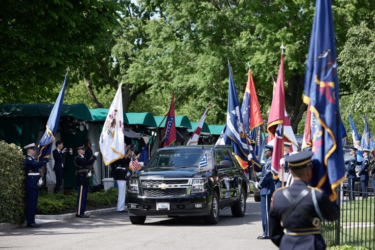 Στον Λευκό Οίκο ο Κυριάκος Μητσοτάκης