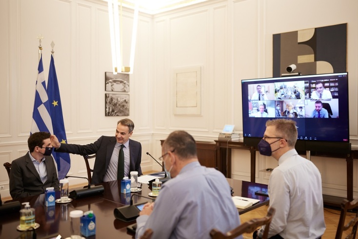 ΣΥΣΚΕΨΗ ΥΠΟ ΤΟΝ ΠΡΩΘΥΠΟΥΡΓΟ ΚΥΡ. ΜΗΤΣΟΤΑΚΗ ΓΙΑ ΤΗΝ ΠΑΡΟΥΣΙΑΣΗ ΤΗΣ ΨΗΦΙΑΚΗΣ ΒΕΒΑΙΩΣΗΣ ΤΟΥ ΓΝΗΣΙΟΥ ΥΠΟΓΡΑΦΗΣ ΓΙΑ ΟΛΑ ΤΑ ΙΔΙΩΤΙΚΑ ΕΓΓΡΑΦΑ (ΔΗΜΗΤΡΗΣ ΠΑΠΑΜΗΤΣΟΣ/ΓΡΑΦΕΙΟ ΤΥΠΟΥ ΠΡΩΘΥΠΟΥΡΓΟΥ/EUROKINISSI)