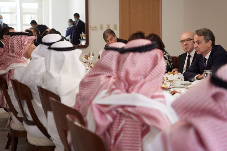 ΕΠΙΣΚΕΨΗ ΤΟΥ ΠΡΩΘΥΠΟΥΡΓΟΥ ΚΥΡΙΑΚΟΥ ΜΗΤΣΟΤΑΚΗ ΣΤΗ ΣΑΟΥΔΙΚΗ ΑΡΑΒΙΑ (2η ΜΕΡΑ) (ΔΗΜΗΤΡΗΣ ΠΑΠΑΜΗΤΣΟΣ/ΓΡΑΦΕΙΟ ΤΥΠΟΥ ΠΡΩΘΥΠΟΥΡΓΟΥ/EUROKINISSI)