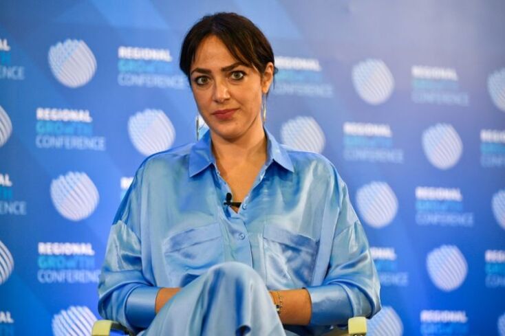 Η υφυπουργός Εργασίας και Κοινωνικών Υποθέσεων, Δόμνα Μιχαηλίδου © EUROKINISSI 