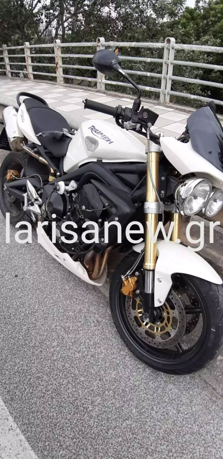 Σκοτώθηκε σε τροχαίο οδηγός μηχανής στη Λάρισα