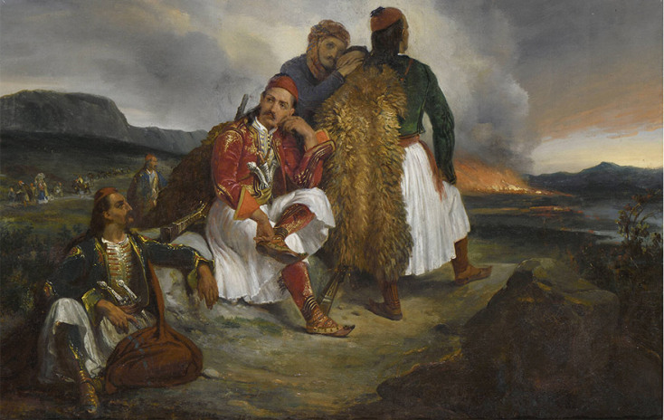 Henri Decaisne, Αποτυχία επιχειρήσεως, 1826. Μουσείο Μπενάκη