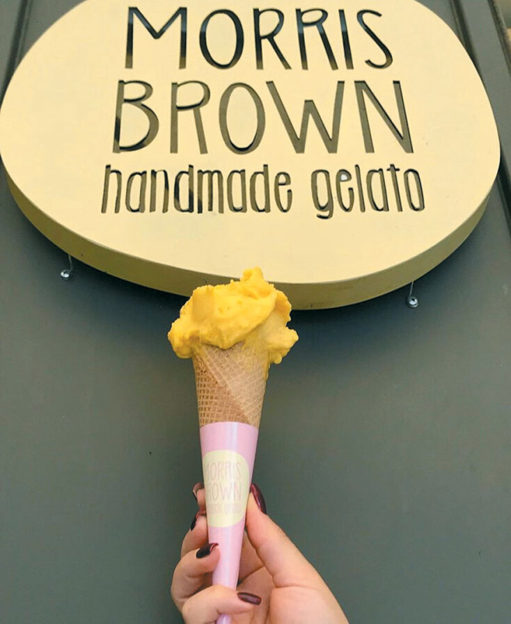 Morris Brown, Πρωτότυπες χειροποίητες γεύσεις παγωτών, δίπλα στα πιο δροσερά sorbet cocktails