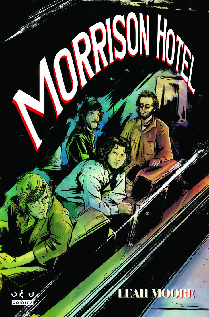 Σκίτσο από τo graphic novel Morisson Hotel για το συγκρότημα Doors Σκίτσο από τo graphic novel Morisson Hotel για το συγκρότημα Doors