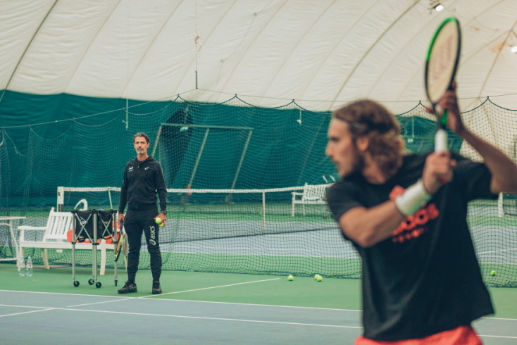 Στέφανος Τσιτσιπάς και Πατρίκ Μουράτογλου