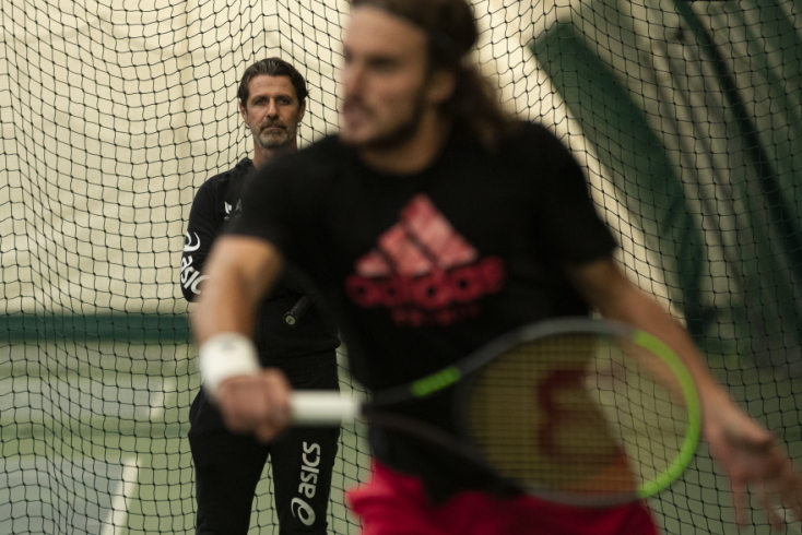 Στέφανος Τσιτσιπάς και Πατρίκ Μουράτογλου