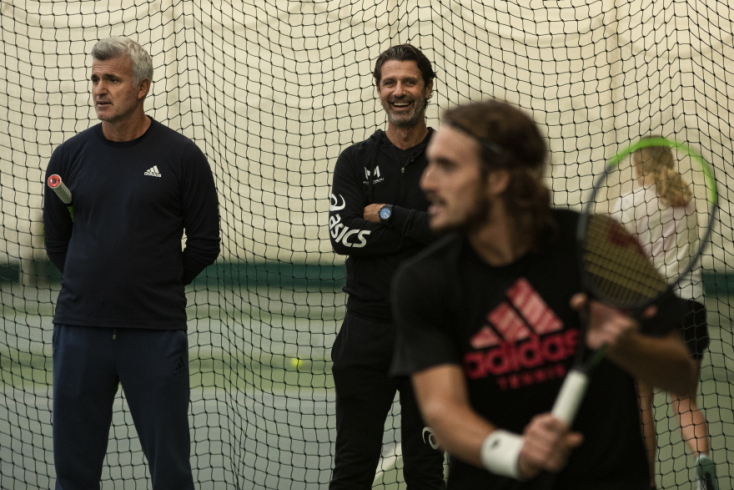 Στέφανος Τσιτσιπάς και Πατρίκ Μουράτογλου