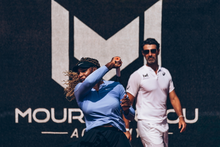 Σερένα Γουίλιαμς και Πατρίκ Μουράτογλου