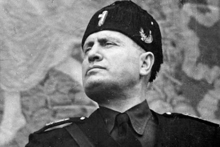 Ο Μπενίτο Μουσολίνι