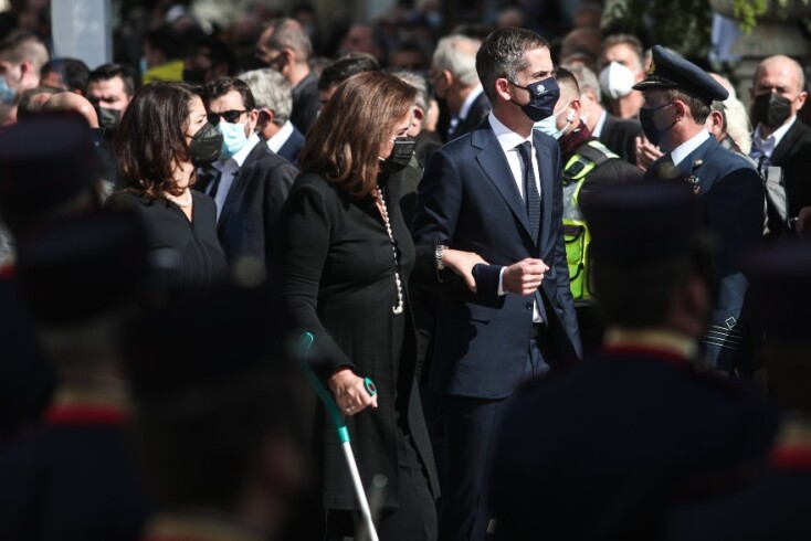 Η Ντόρα Μπακογιάννη και ο Κώστας Μπακογιάννης