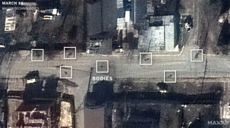 NYT: Οι νεκροί στη Μπούκα ήταν για εβδομάδες στους δρόμους