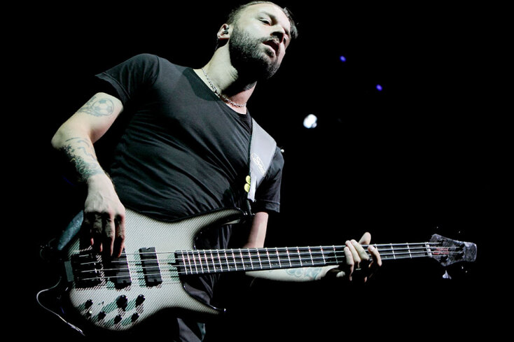 Στιγμιότυπο από τη συναυλία των Muse στην Αθήνα το 2016