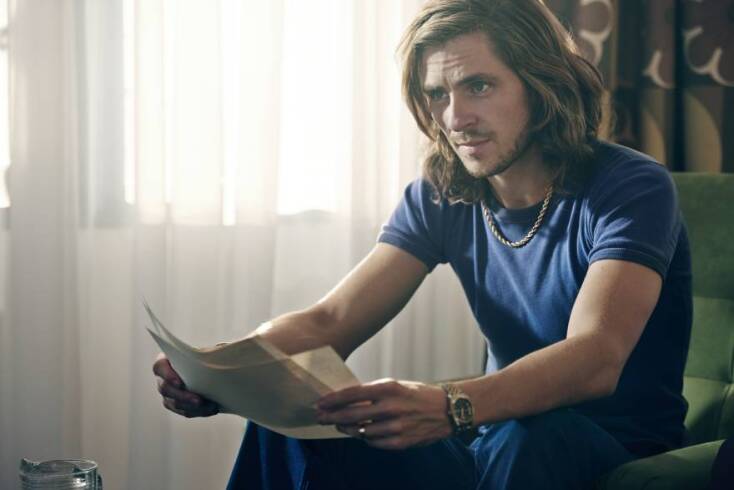 Ο Σβέριρ Γκούντνασον στο Borg vs. McEnroe