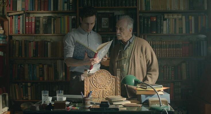 O Μιχάλης Σαράντης και ο Θανάσης Παπαγεωργίου στην ταινία «Απόστρατος»