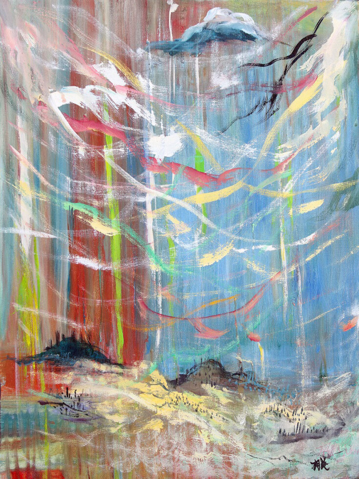 Yumi Hogan, Μίνα Παπαθεοδώρου Βαλυράκη «Women in the arts, a dialogue about nature and environment» στη ΣΤΟart Κοραή