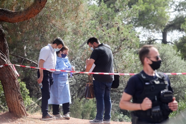 Το σημείο όπου βρέθηκε νεκρός ο Σταύρος Δογιάκης στην Αγία Παρασκευή