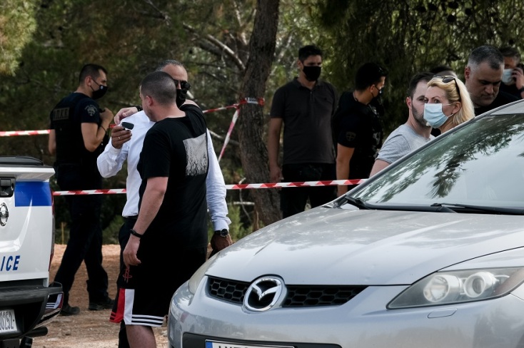 Το σημείο όπου βρέθηκε νεκρός ο Σταύρος Δογιάκης στην Αγία Παρασκευή 