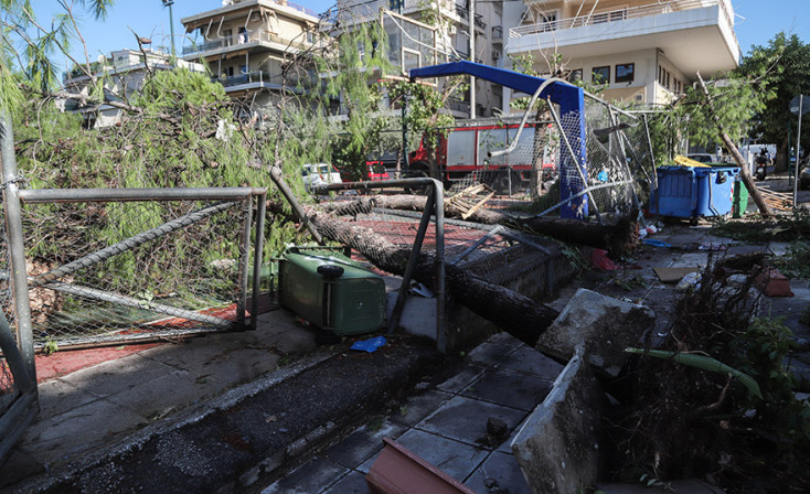  ΚΑΤΑΣΤΡΟΦΕΣ ΣΤΟ ΝΕΟ ΗΡΑΚΛΕΙΟ ΑΠΟ ΤΗΝ ΚΑΚΟΚΑΙΡΙΑ