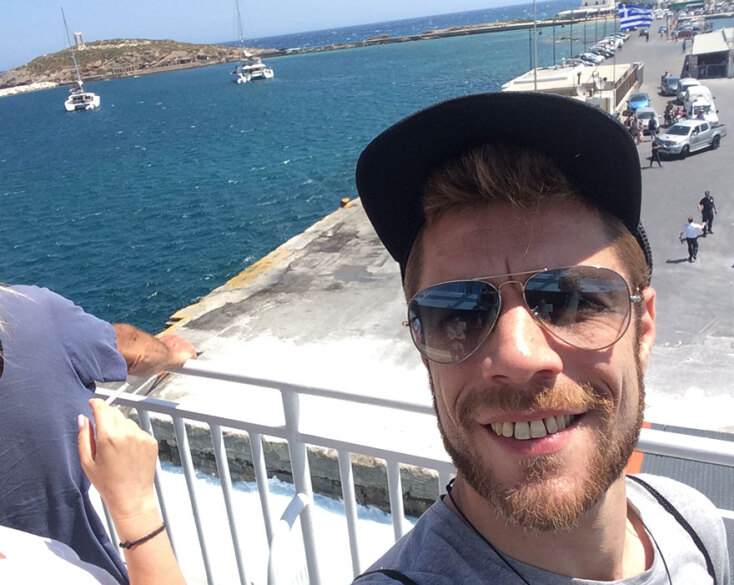 Το ίδιο συνέβη και στη Νάξο - Στο βάθος η Πορτάρα 