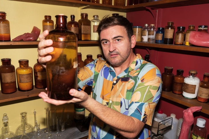 Στη φωτογραφία απεικονίζεται ο Νίκος Σπανάτης