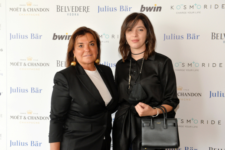 Η Ειρήνη Τσέτη με την κόρη της Σόνια