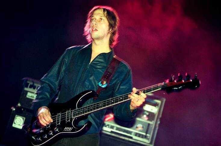 Στιγμιότυπο από συναυλία τη συναυλία των Oasis στην Αθήνα