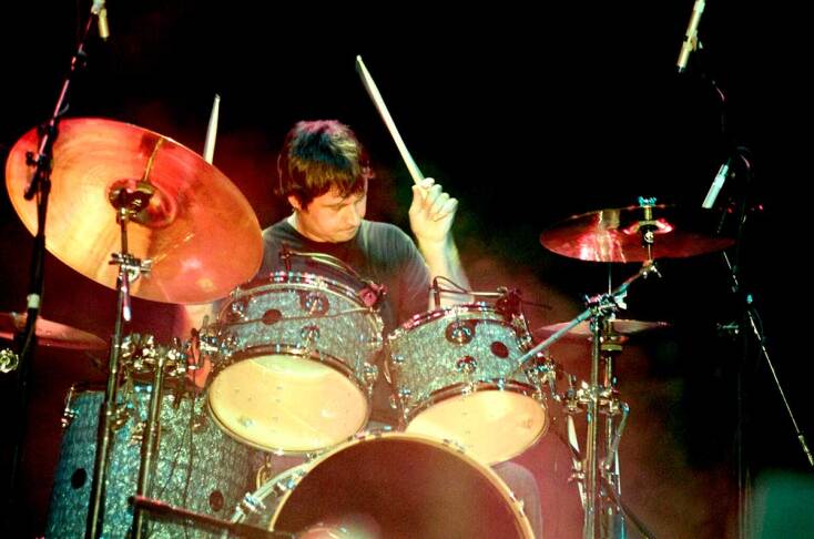 Στιγμιότυπο από συναυλία την συναυλία των Oasis στην Αθήνα το 2000